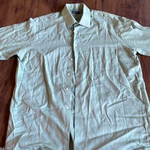 Light Green Van Heusen Long Sleeve Button Down